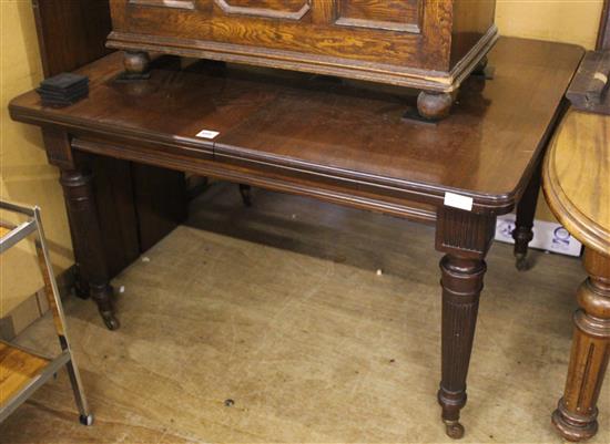 Late Victorian extending dining table